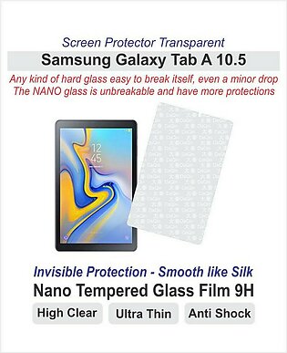 Samsung Galaxy Tab A 10.5 - Screen protector - Best material - Nano Glass