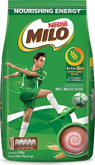 Nestle Milo Activ-go Cocoa Malt Powder 300g