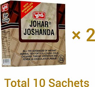 Johar Joshanda With Chocolate Flavour. 10 Sachets.