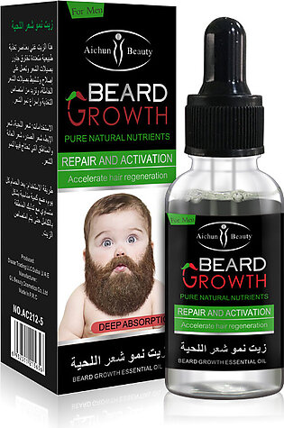 Aichun Beauty Essential Beard Growth Oil 30ml Ac212-5
