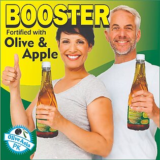 Olive Asia Booster 800 Ml With Olive And Apple Cider Vinegar For Stomach Problems, Energy Boosting Immunity Enhancement