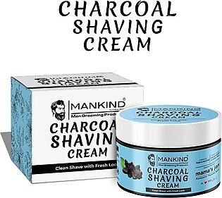 Charcoal Shaving Cream - Absorbs Impurities & Toxins & Gives Smooth Razor Glide