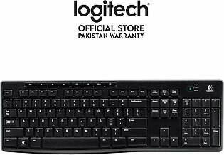 Logitech K270 Wireless Keyboard-black