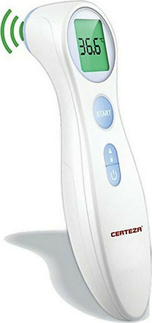 FT 710 - Digital Non Contact Infrared Thermometer - White - CERTEZA