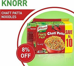 Knorr Noodles Chatt Patta Family Pack 244g (pack Of 4)