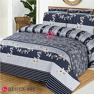 Cotton Bed Sheet Best Quality King Size 3piece Set