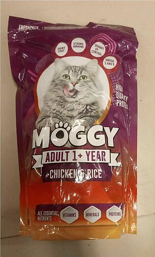 Moggy Cat Food 1kg Adult Cat Dry Food