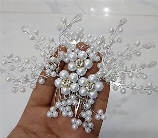 Korean Fashion Pearl Hair Comb Handmade Hair Pin For Women Girls Bride Wedding Hair Accessories
