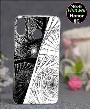 Huawei Honor 8c Mobile Cover - Floral Cover