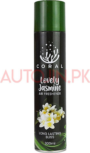 Coral Lovely Jasmine Air Freshener - 300ml - Car, Room & Office