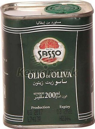 SASSO EXTRA OLIVE OIL 200ML