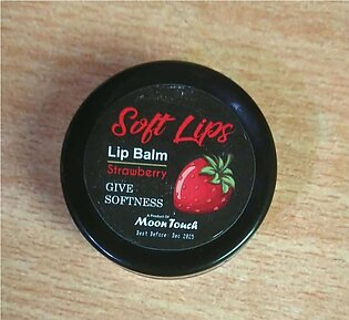 Strawberry Soft Lips (lip Balm) By Moon Touch