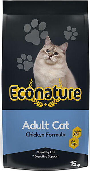 Econature Plus - Adult Cat Food - Chicken - 15kg