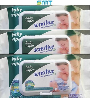 SENSITIVE BABY WIPES PACK OF-3