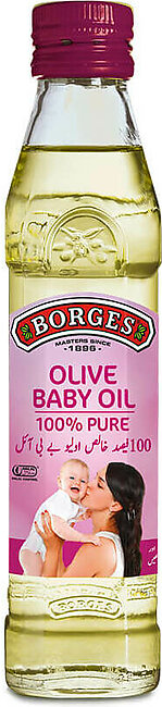 Borges Olive Baby Oil 100% Pure 250 Ml