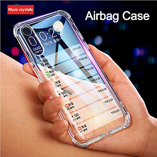 Huawei  P20 Lite Anti shock Case Cover Anti Shock  Shock Proof  TPU Case - Transparent
