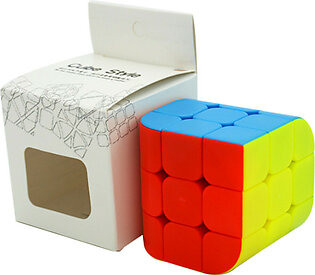 Trihedron Slide Stickerless Cube Educational 3D Puzzle Toy