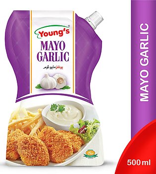 Young's Mayo Garlic 500 Ml