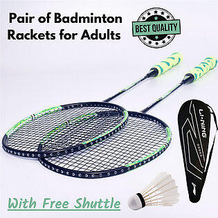 Pair Of Badminton Rackets For Adults