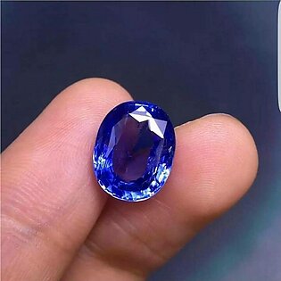 Real Blue Saphire Gemstone Srilankan 06 Carat