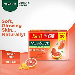 Palmolive Naturals Bar Soap Saver Pack 98gx5