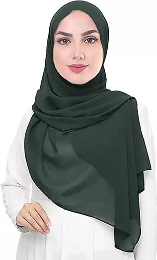 Chiffon Georgette Hijab Stoller For Girls