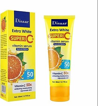 Disaar Natural Glow Sunblock Anti- Uva/uvb Sun Screen Cream Spf 50 Vitamin Sunscreen Cream 80ml Ds5157