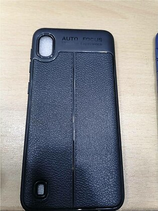 Samsung Galaxy A10 Back Cover Soft Case Auto Focus _ Black