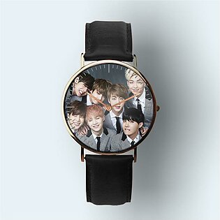 BTS Group Amazing Design Watch For Men & Women Wrist Watch