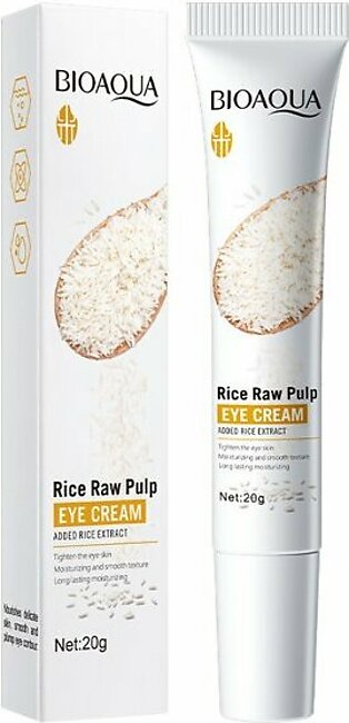Bioaqua Rice Raw Pulp Eye Cream 20g Bqy83895