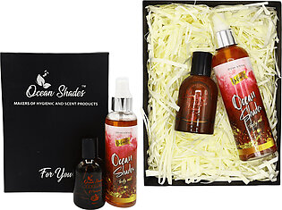 Gift Box With Perfume & Body Mist For Women