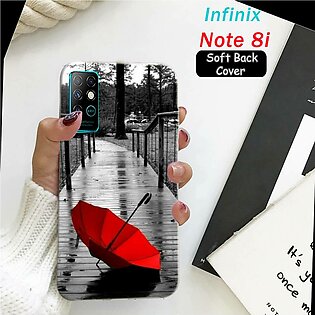 Infinix Note 8i Back Cover - Rain 2Gud Soft Case Cover