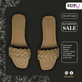 Women Slippers Girl Slipper For Party Wear | Steplia Flat Slipper | Slippers | Hight Quality