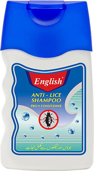 English Anti-Lice Shampoo Bottle (Medium)