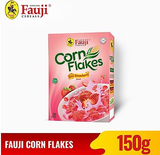 Fauji Corn Flakes with Real Strawberry Puree 150 Grams