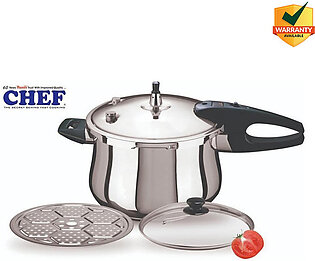 CHEF Pressure Cooker Stainless Steel 3 in 1 - [5 Liter]