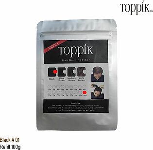 Toppik Hair Fiber Refill Black 100g
