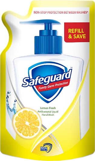 Safeguard Liquid Hand Soap Wash Lemon Fresh 375ml Refill