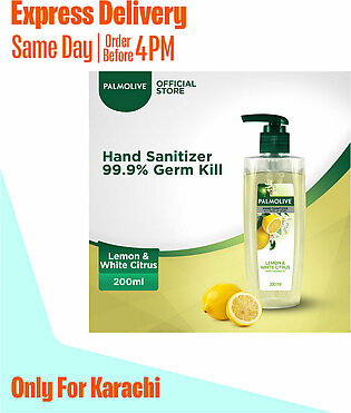 Palmolive Hand Sanitizer Lemon & White Citrus 200ml