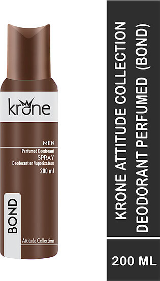 Krone Bond Perfume Body Spray For Men – 200 Ml