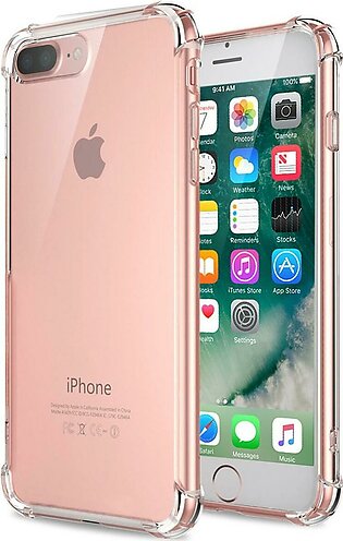 Apple Iphone 7 Plus Back Cover Transparent Extra Bumper Anti Shock Soft Crystal Clear Case Cover For Iphone 7 Plus