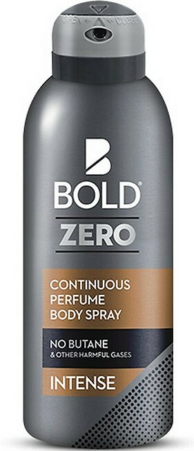 Bold Zero Body Spray for Men Intense 120 ml