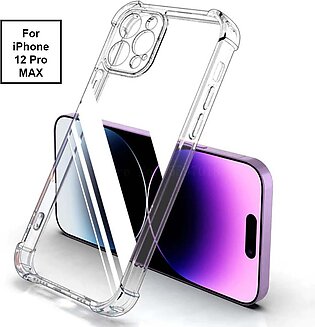 Transparent Silicone Reinforced Corners Bumper Cover For iPhone X/XS, iPhone XS Max, iPhone 11 Pro Max, iPhone 12 Pro Max and iPhone 11 Silicone Case Compatible With iPhone