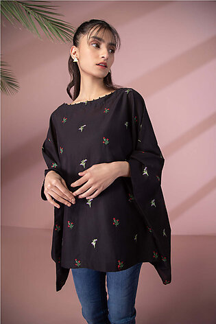 West By Sapphire Embroidered Lawn Top
