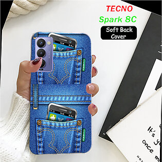 Tecno Spark 8C Cover Case Print - Soft Case Cover