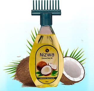 Nizwa Coconut Hair Oil with Comb  Hair Oil For Girl and Women