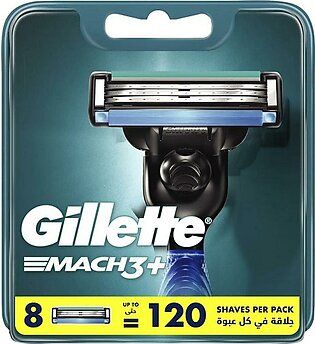 Glette Mach 3+ Razors - Carts 8s - Shaving Razor