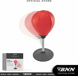BNN Tech Tools Stress Buster Desktop Punching Bag - Suctions to Your Desk, Heavy Duty Stress Relief Ball