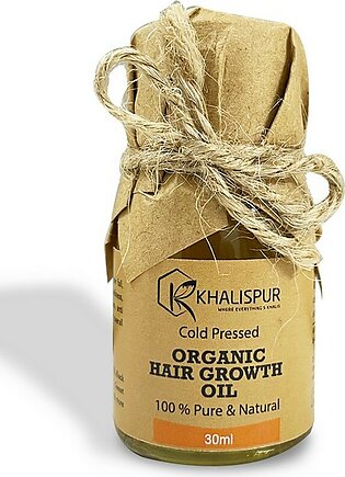 Khalispur's 100% Natural Organic Hair Growth Oil 30ml