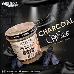 Jessica Quick Hair Removing Charcoal Wax For Face & Body - 1000gm (strip Wax)